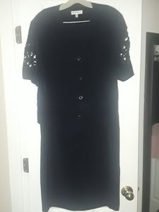 Mario Pucci Ceccoui 2 pc navy suit from Italy